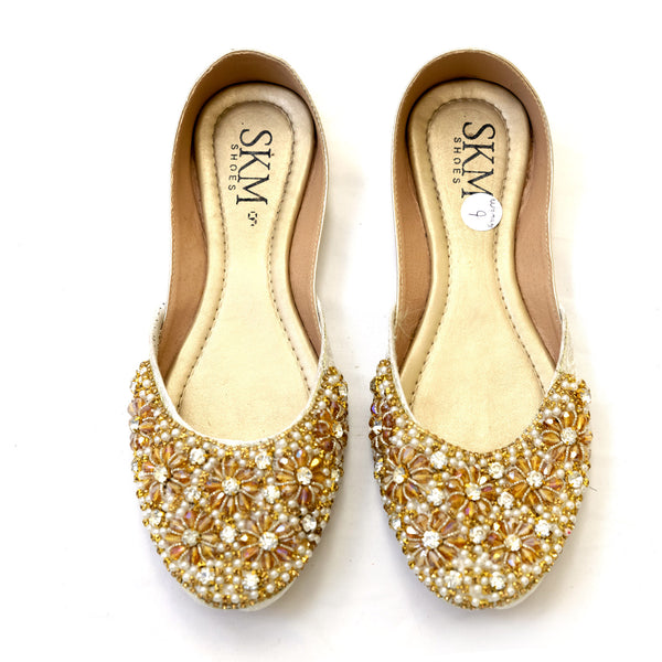 Gold Wedding Shoes Gold Shoes for Men Khussa Shoes for Men 